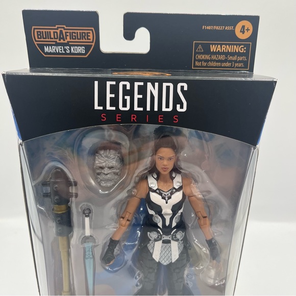 Marvel Legends Thor Love & Thunder King Valkyrie 6” Action Figure BAF Korg - Picture 3 of 12